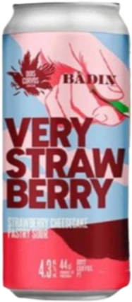 Dois Corvos Very Strawberry blikje 44cl