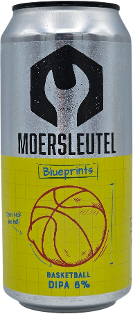 Moersleutel Basketball blik van 44cl