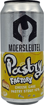 Moersleutel Cheese Cake Pastry Stout blik van 44cl
