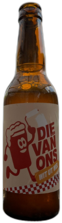 Die van Ons Wit Ut Wel flesje van 33cl