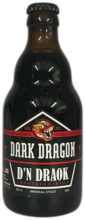 D’n Draok Dark Dragon flesje van 33cl