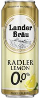 Lander Bräu Radler Lemon 0.0% blik van 50cl
