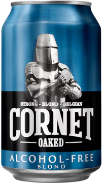 Cornet Oaked 0,3% Alcohol-free blikje van 33cl
