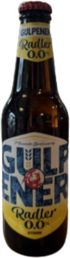 Gulpener Radler 0.0% Citroen flesje van 30cl