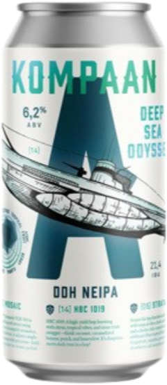 Kompaan Batlle Royale Deep Sea Odyssey blik van 44cl