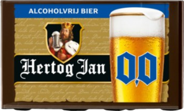 Hertog Jan 0.0 krat van 24 flesjes van 30cl Hertog Jan 0.0 krat van 24 flesjes van 30cl