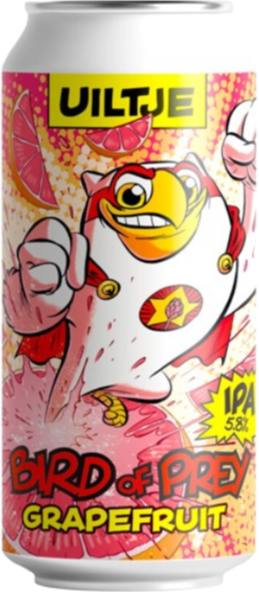 Uiltje Bird of Prey Grapefruit blik van 44cl