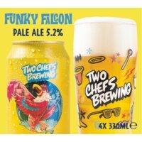 Two Chefs Brewing Two Chefs Brewing Funky falcon 4-pack