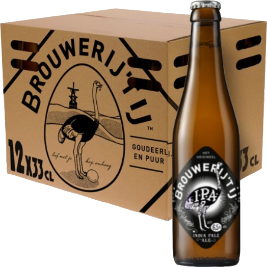 IJ IPA doos met 12 flesjes van 33cl 