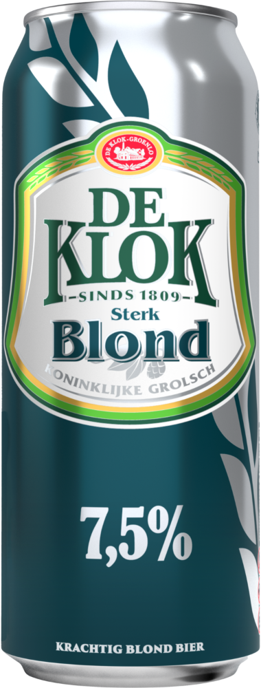 De Klok Sterk Blond blik van 50cl