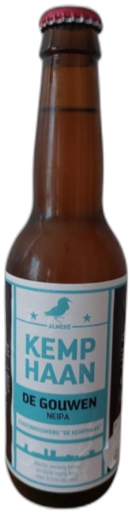 Kemphaan De Gouwen NEIPA flesje van 33cl Kemphaan De Gouwen NEIPA flesje van 33cl