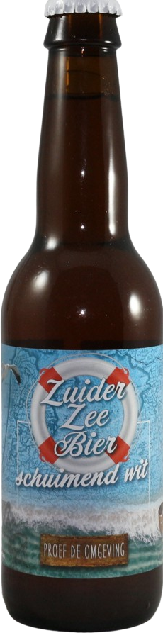 Zuiderzee Schuimend Wit flesje van 33cl