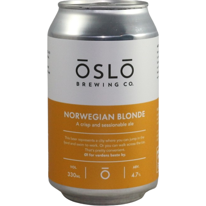 Oslo Brewing Company Norwegian Blonde