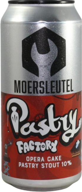 Moersleutel Pastry Factory: Opera Cake blik van 44cl
