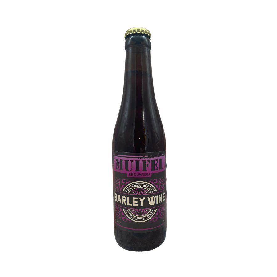Muifel Barley Wine Special Edition 2025 Kersenhout Gerijpt 33cl Muifel Barley Wine Special Edition 2025 Kersenhout Gerijpt 33cl