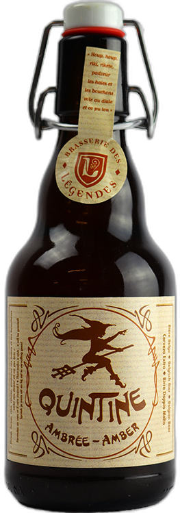 Quintine Ambrée beugelflesje van 33cl