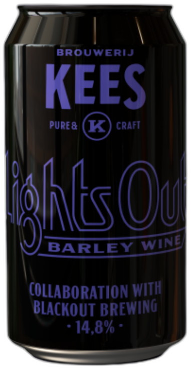 Kees Lights Out blikje van 33cl