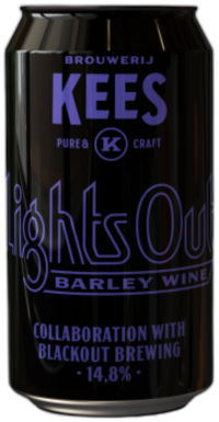 Kees Lights Out blikje van 33cl