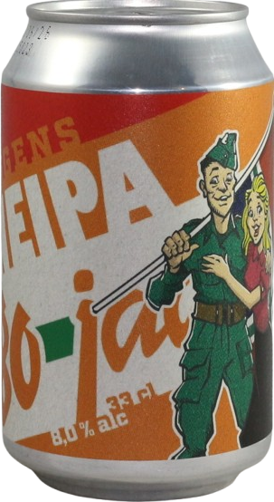 Eggens Neipa 80 Jaar Vrijheid blikje van 33cl