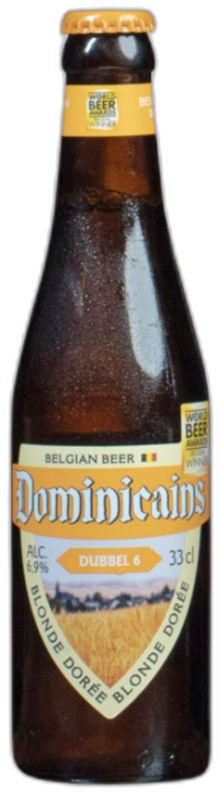 Dominicains Dubbel 6 flesje van 33cl