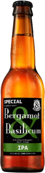 De Molen Bergamot& Basilicum Fles 33cl