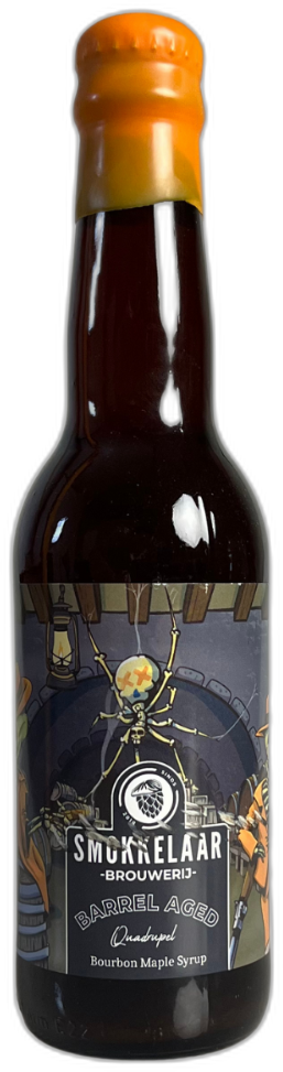 Smokkelaar Imperial Stout BA Bourbon Maple Syrup flesje van 33cl