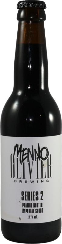 Menno Olivier Series 2: Peanut Butter Imperial Stout flesje van 33cl