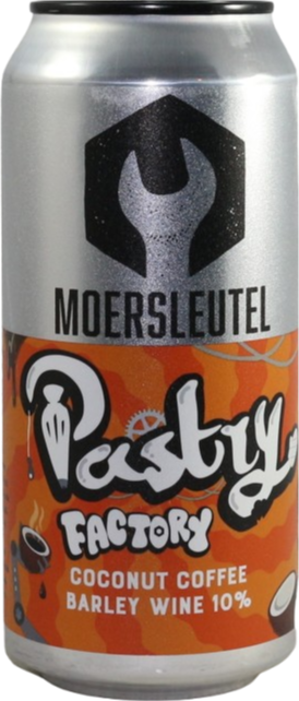 Moersleutel Pastry Factory: Coconut Coffee Barley Wine blik van 44cl