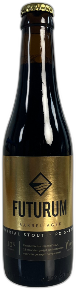 Futurum Imperial Stout BA PX Sherry flesje van 33cl