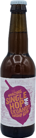 Strieper The Amazing Single Hop IPA Ekuanot Worship Gear flesje van 33cl