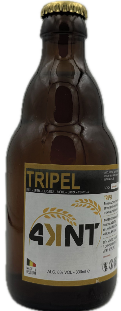 4KNT Tripel flesje van 33cl