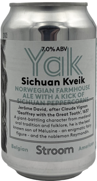 Stroom Brouwers Yak blikje van 33cl