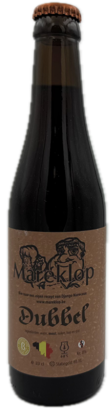Mareklop Dubbel flesje van 33cl