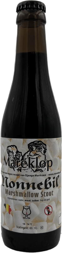 Mareklop Nonnebil Marshmellow Stout flesje van 33cl