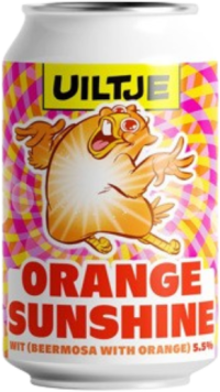 Uiltje Orange Sunshine blikje van 33cl