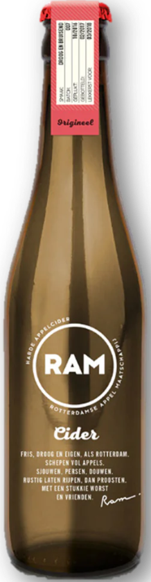RAM Cider Origineel flesje van 33cl