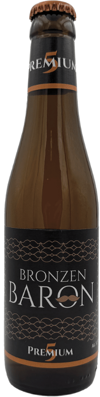 Bronzen Baron Premium 5 flesje van 33cl