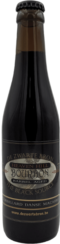 De Zwarte Bron Corbillard Danse Macabre Heaven Hill Bourbon BA flesje van 33cl