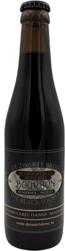De Zwarte Bron Corbillard Danse Macabre Woodford Reserve BA flesje van 33cl
