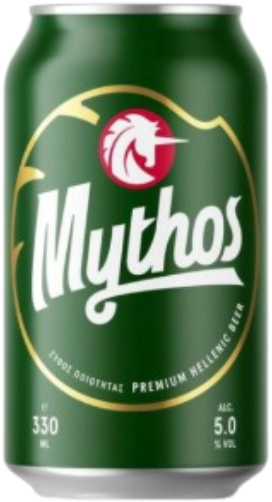 Mythos blikje van 33cl