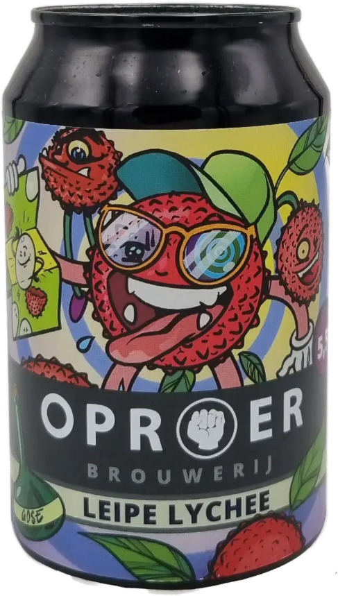 Oproer Leipe Lychee blikje van 33cl