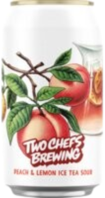 Two Chefs Peach & Lemon Ice Tea Sour blikje van 33cl