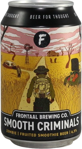 Frontaal Smooth Criminals: Zombie blikje van 33cl