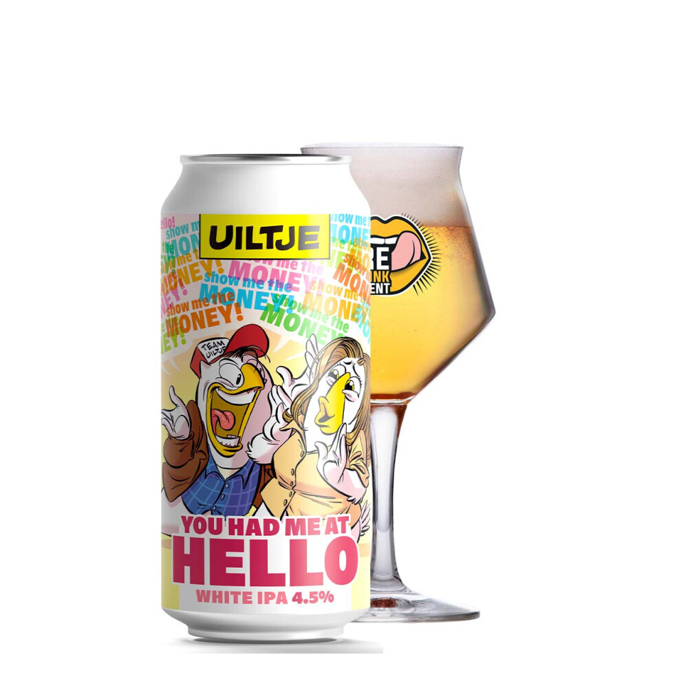 Uiltje You Had Me At Hello blik 44cl - IPA - 4.5% - 8721055140214