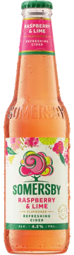 Somersby Raspberry & Lime flesje van 330ml