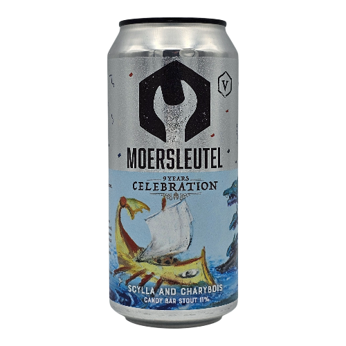 Moersleutel 9 Years: Scylla And Charybdis - Stout Speciaalbier - Bestel dit bij Bierbink.nl