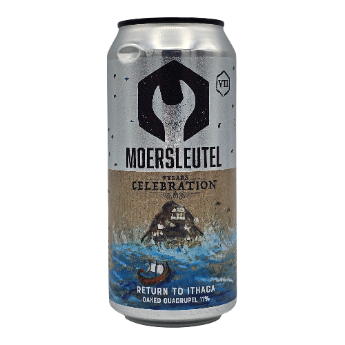 Moersleutel 9 Years: Return To Ithaca - Quadrupel Speciaalbier - Bestel dit bij Bierbink.nl