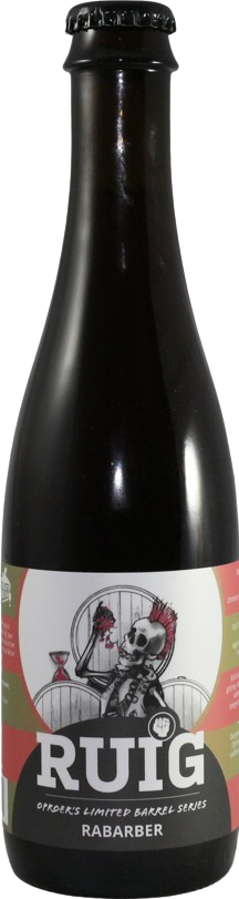 Oproer RUIG Rabarber flesje van 37,5cl