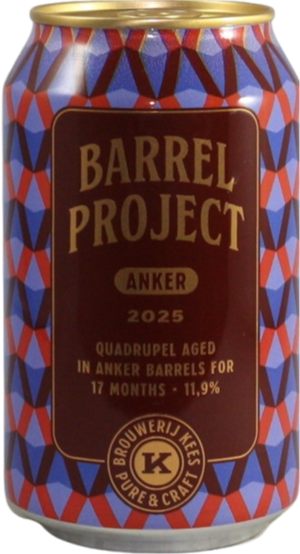 Kees Barrel Project 2025 Het Anker blikje van 33cl