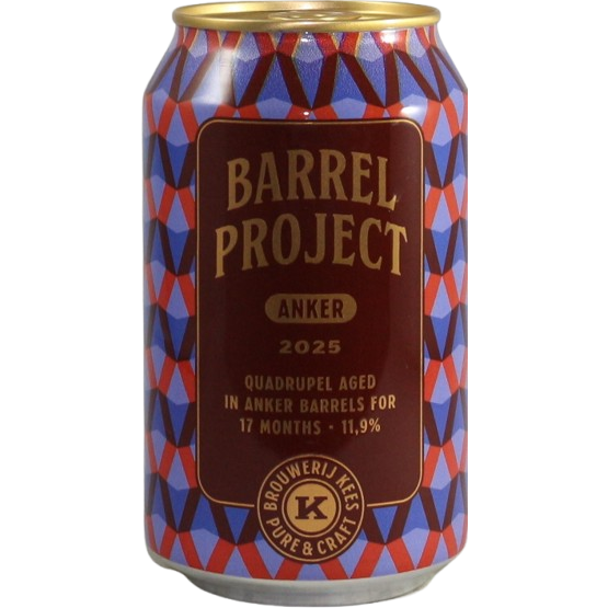 Brouwerij Kees Barrel Project 2025 Quadrupel Aged In Het Anker Barrels